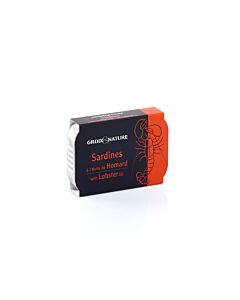 SARDINES WITH LOBSTER OIL