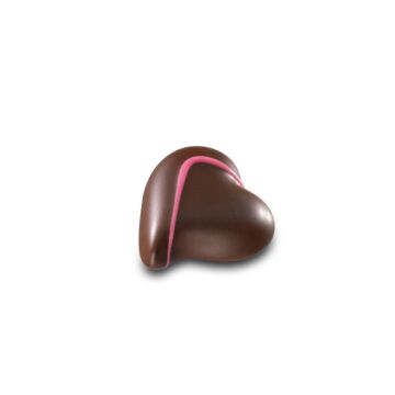HEART DARK RASPBERRY