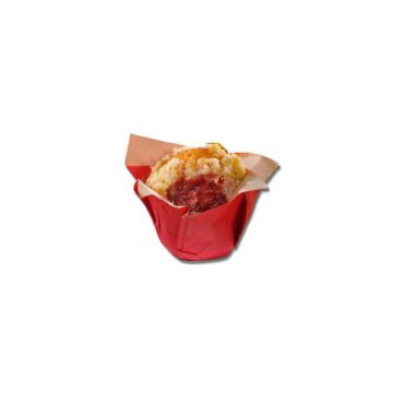 MINI RED FRUIT FILLED MUFFIN