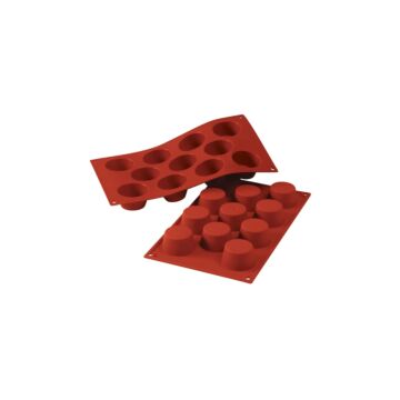 11 SMALL MUFFINS SILICONE MOULD