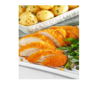 PLAIN BREADED CHICKEN FILLETS