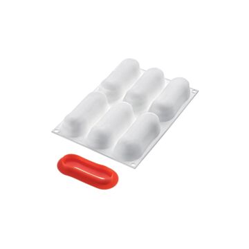 6 ÉCLAIRS 140 SILICONE MOULD