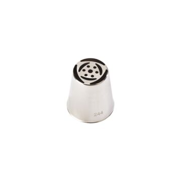 FLOWER STAINLESS STEEL PIPING TIP