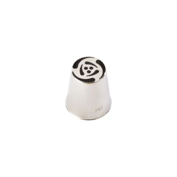 FLOWER STAINLESS STEEL PIPING TIP