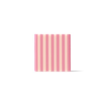 DOMINO SQUARE PINK & WHITE