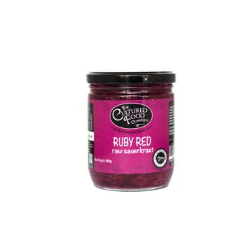 ORGANIC RUBY RED SAUERKRAUT