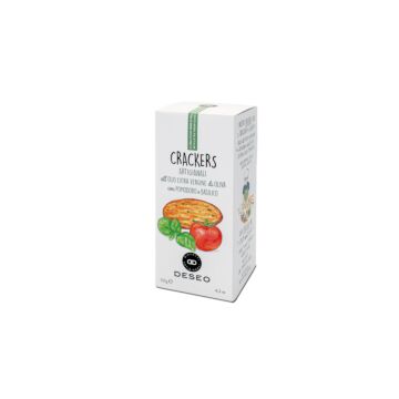 EXTRA VIRGIN OLIVE OIL & TOMATO & BASIL CRACKERS
