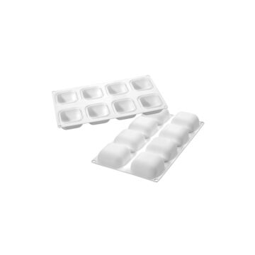 8 CURVED SQUARES SILICONE MOULD