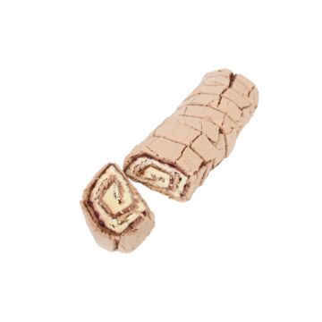 BLACK FOREST ROULADE SLICED