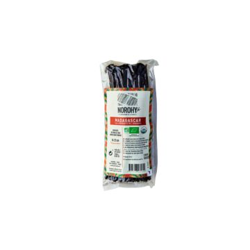 ORGANIC BLACK NON-SPLIT MADAGASCAR VANILLA BEANS