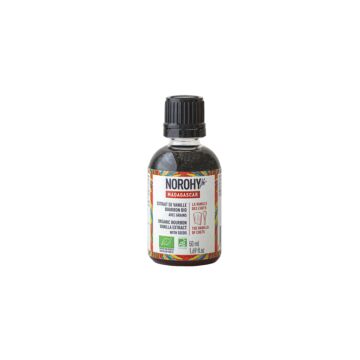 ORGANIC BOURBON VANILLA EXTRACT WITH SEEDS