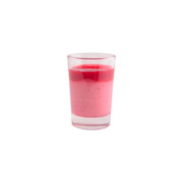 VEGAN MINI DESSERT CUP - RASPBERRY MOUSSE & COULIS