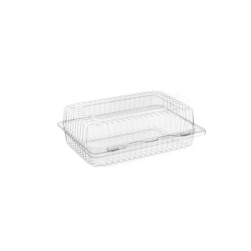 CREAM CAKE HINGED CONTAINER