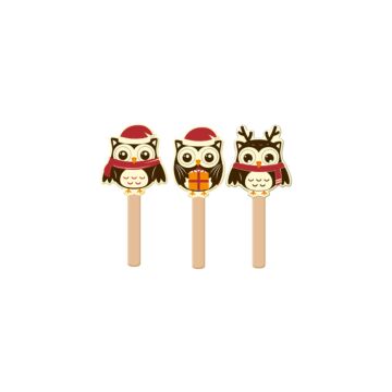 OWL LOLLIPOP MOULD