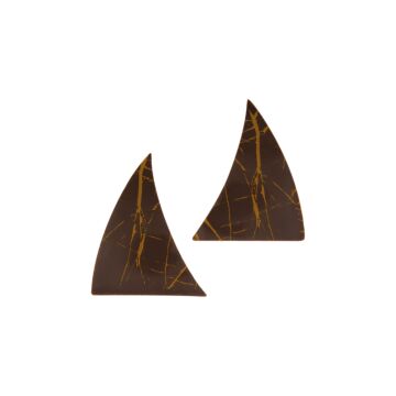 GOLDEN MARBLE-EFFECT FIN