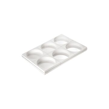 TORTAFLEX SET OF 6 CIRCLE MOULDS