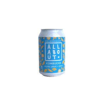 GINGER & LEMON KOMBUCHA