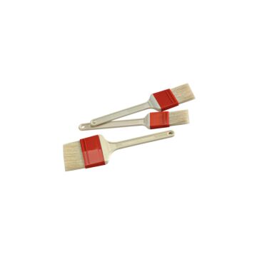 PLASTIC HANDLE FLAT PASTRY BRUSH 25