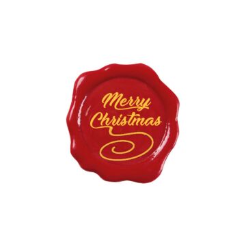 MERRY CHRISTMAS STAMP 3CM