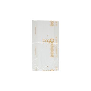 BEIGE BIO BASED PLASTIC BAG