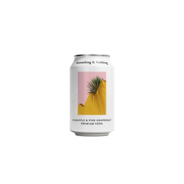 PINEAPPLE & PINK GRAPEFRUIT PREMIUM SODA