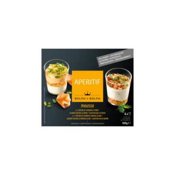 4 MINI APERITIFS SALMON-BASED