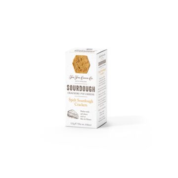 SOURDOUGH SPELT CRACKERS