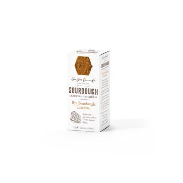 SOURDOUGH RYE CRACKERS